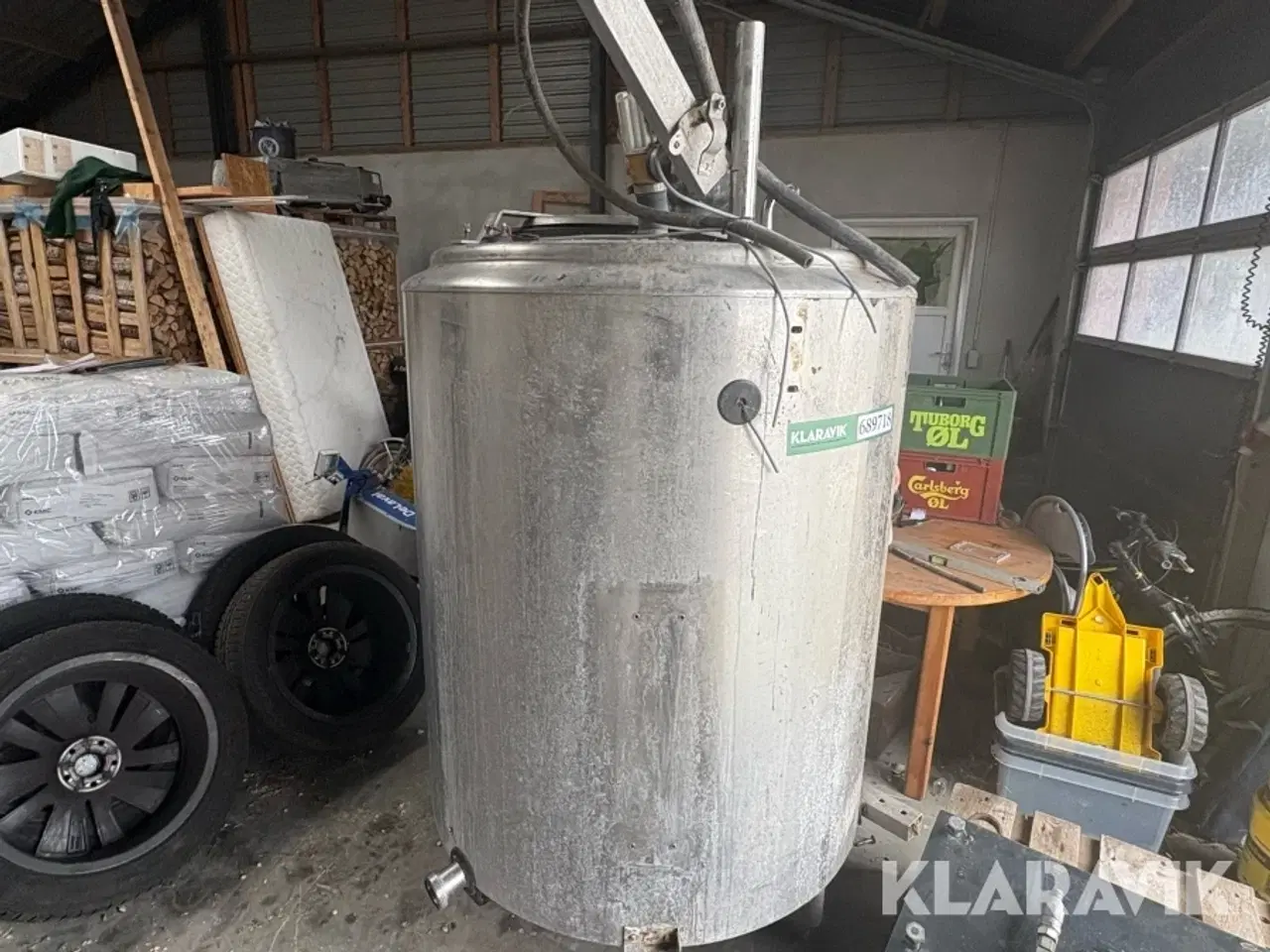 Billede 2 - Rustfri Ståltank Delaval BCC 400
