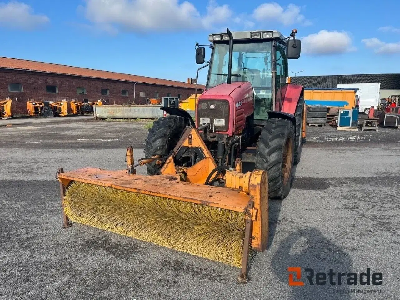 Billede 4 - Massey Ferguson MF 6255 4WD med maskinsæt