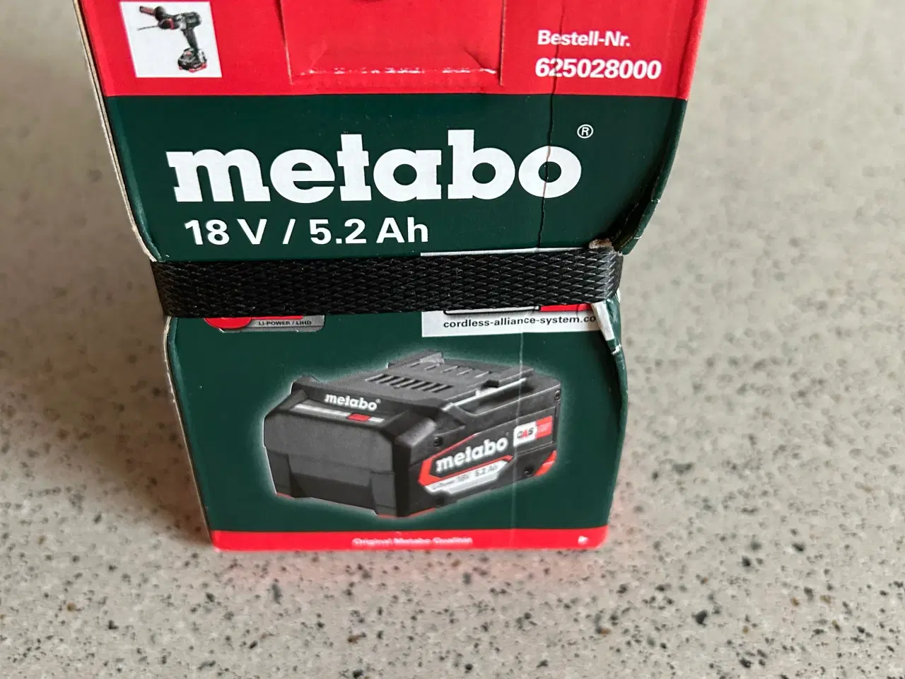 Billede 1 - Metabo batterier 18V / 5,2 AH