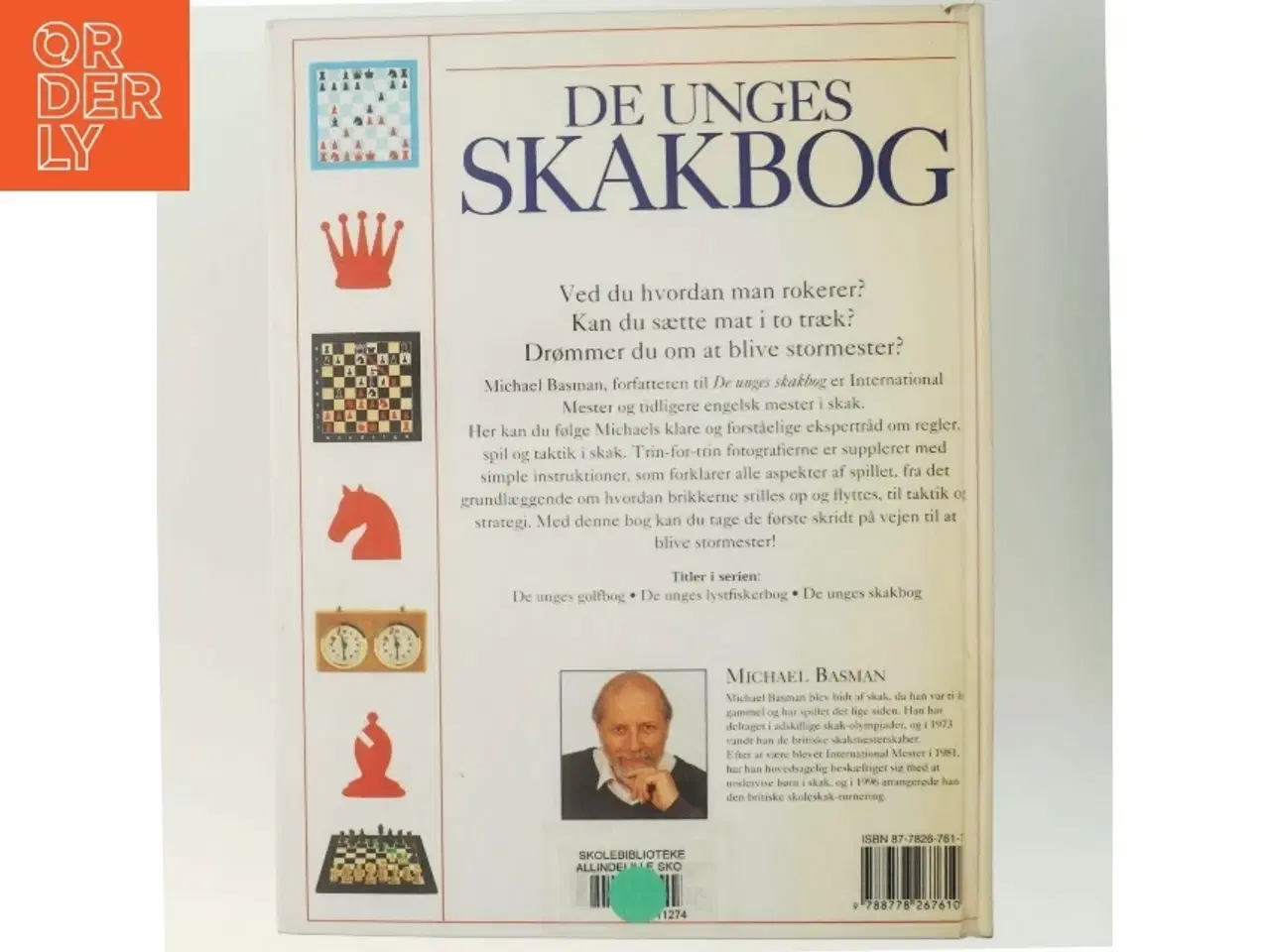 Billede 3 - De unges skakbog af Michael Basman (Bog)