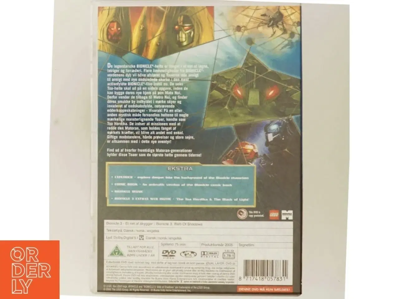 Billede 3 - Bionicle 3: Et net af skygger DVD fra LEGO