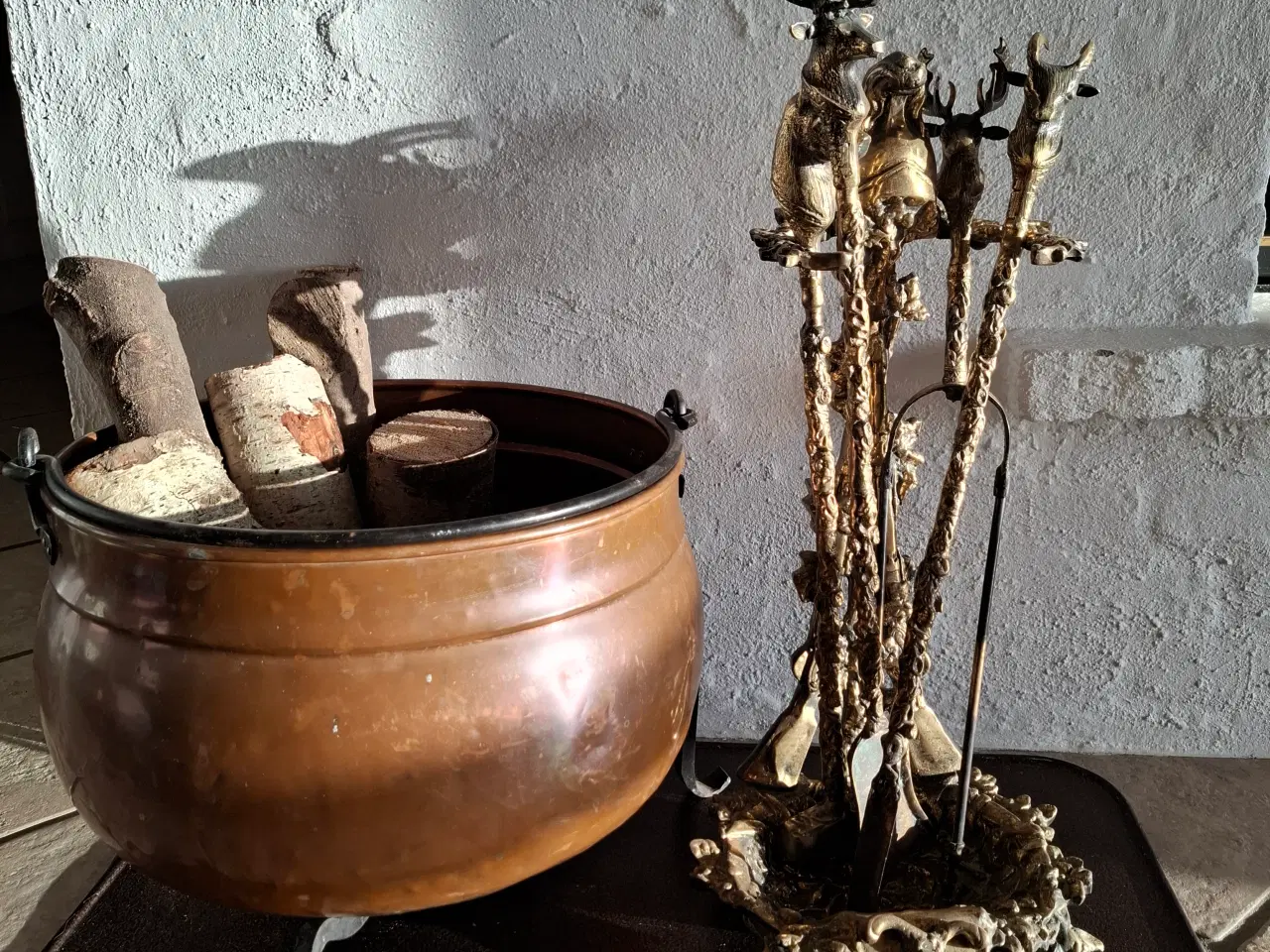 Billede 3 - Pejsesæt jagt motiv