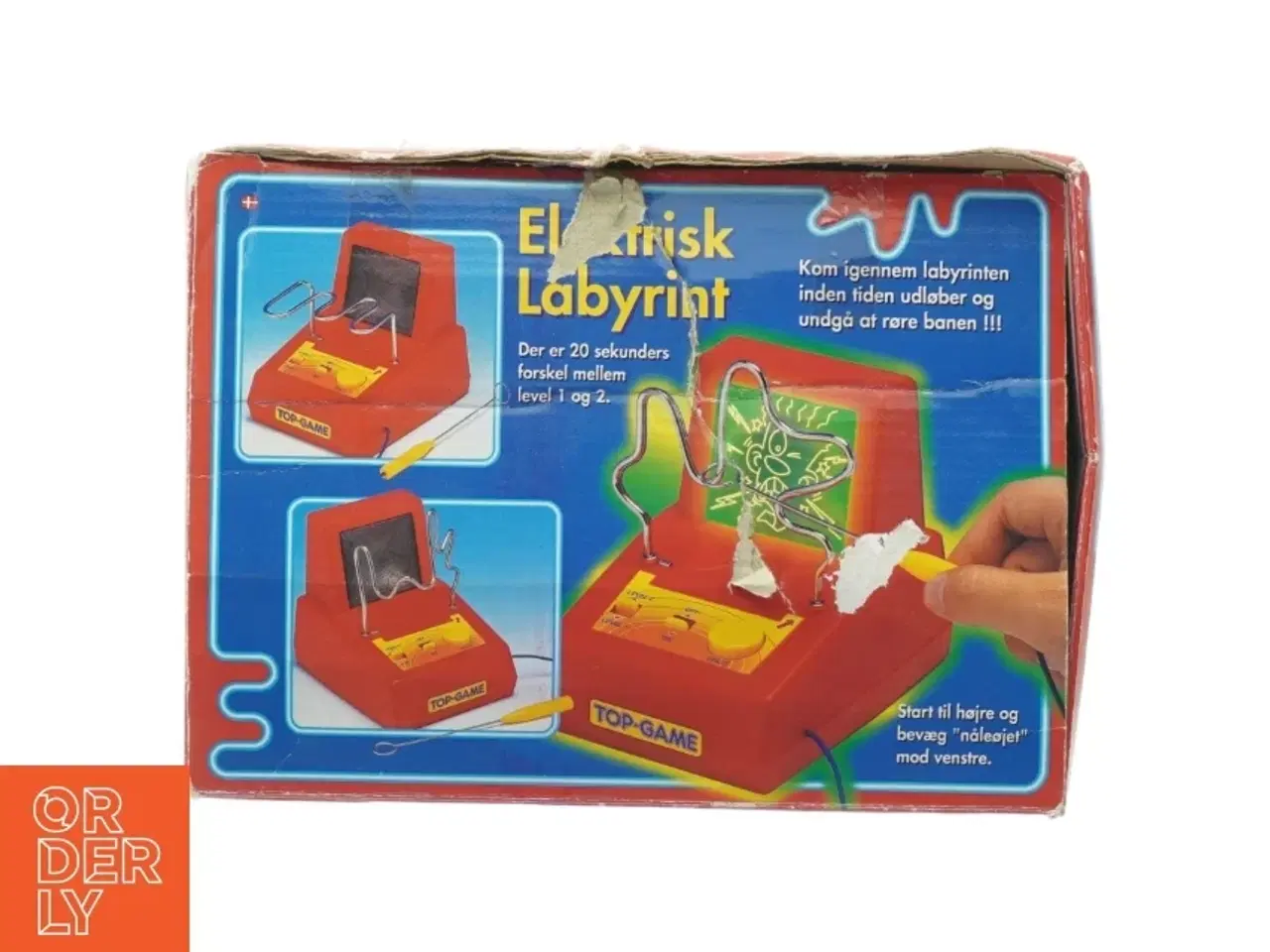 Billede 3 - Elektrisk Labyrint Spil fra Top Game (str. 22 x 16 x 18 cm. 22 x 16 x 18)