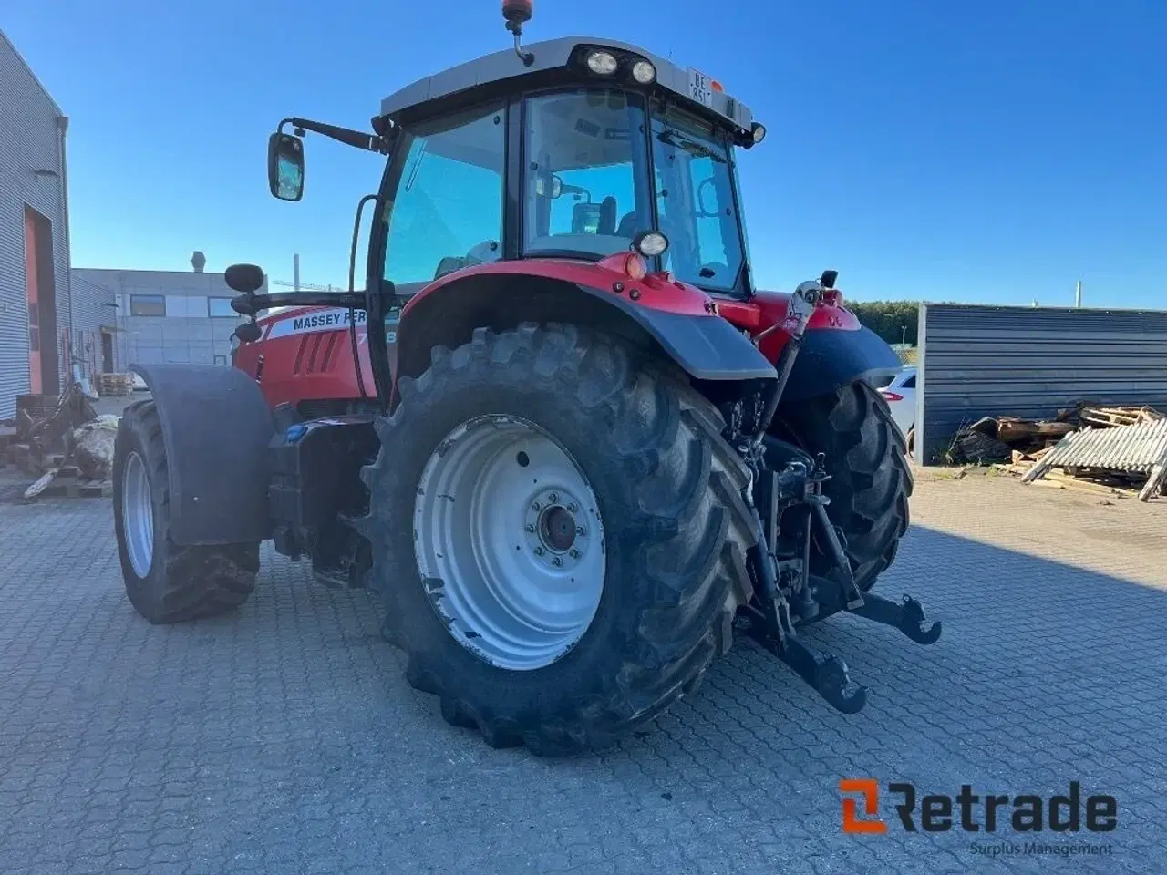 Billede 4 - Massey Ferguson MASSEY FERGUSON traktor model 7718 med frontlift og PTO