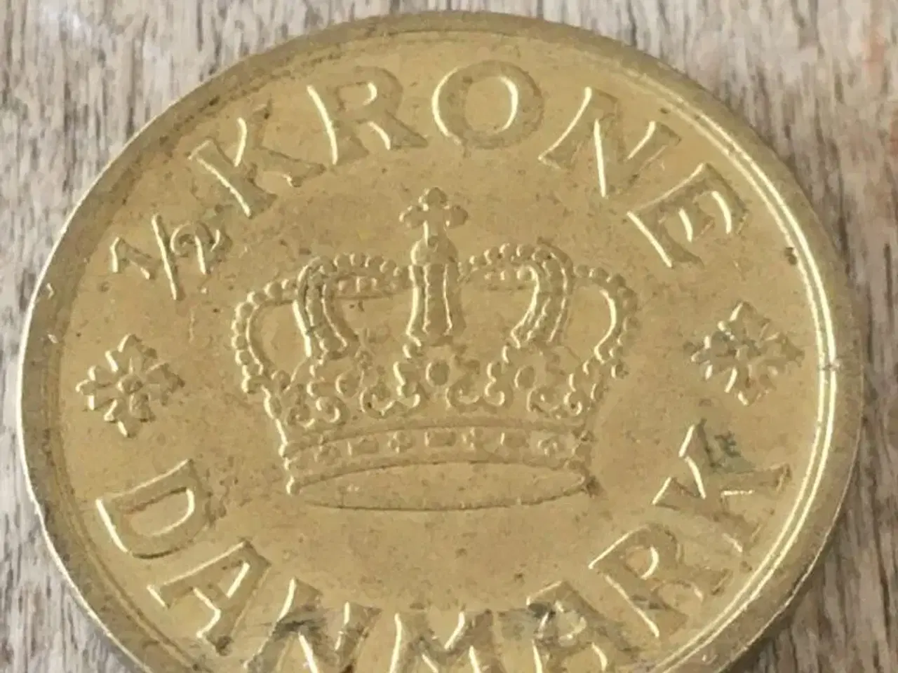 Billede 1 - 1/2 krone fra 1940