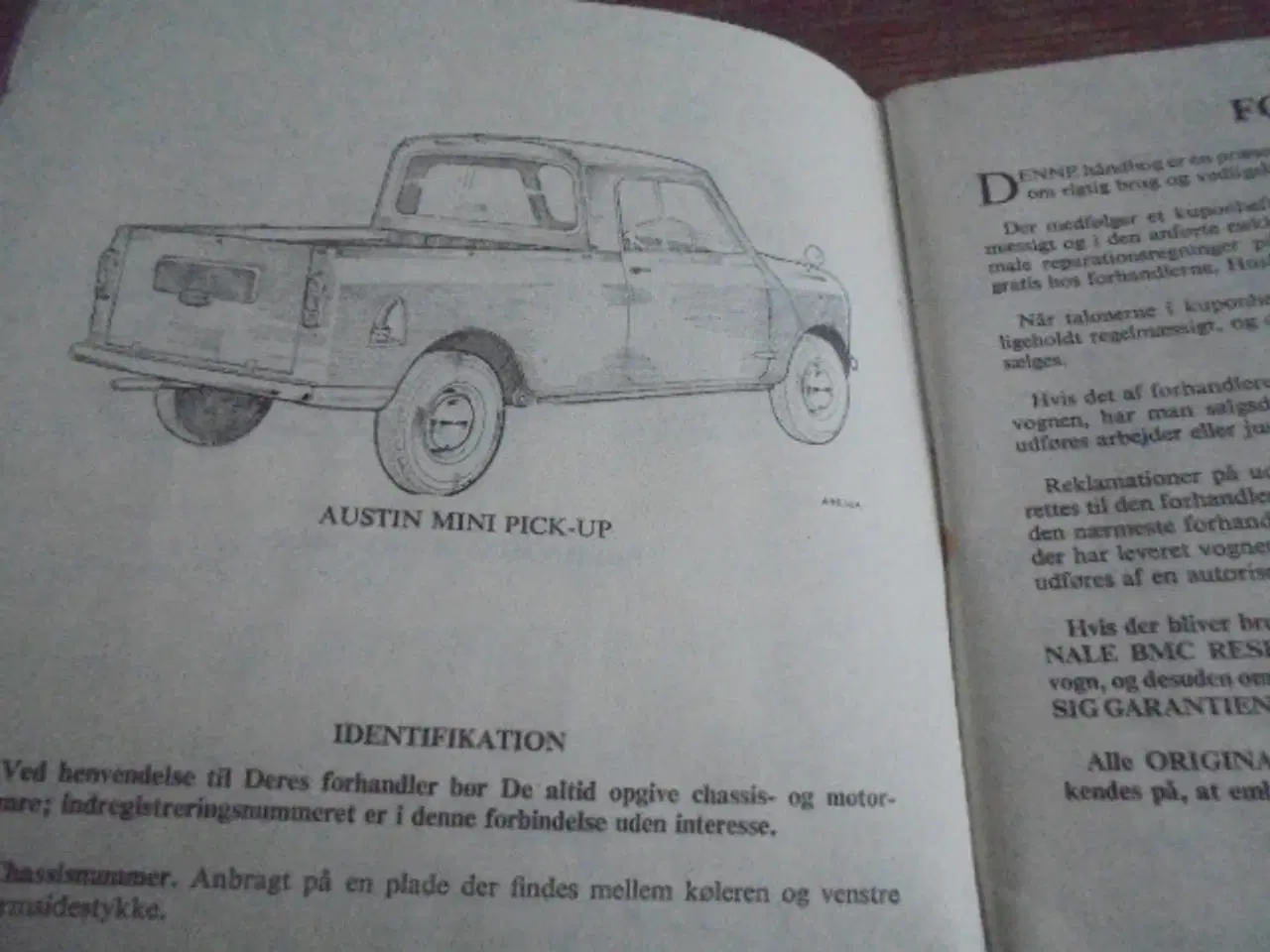 Billede 3 - Austin Mini – instruktionsbog A 850 fra 1966  