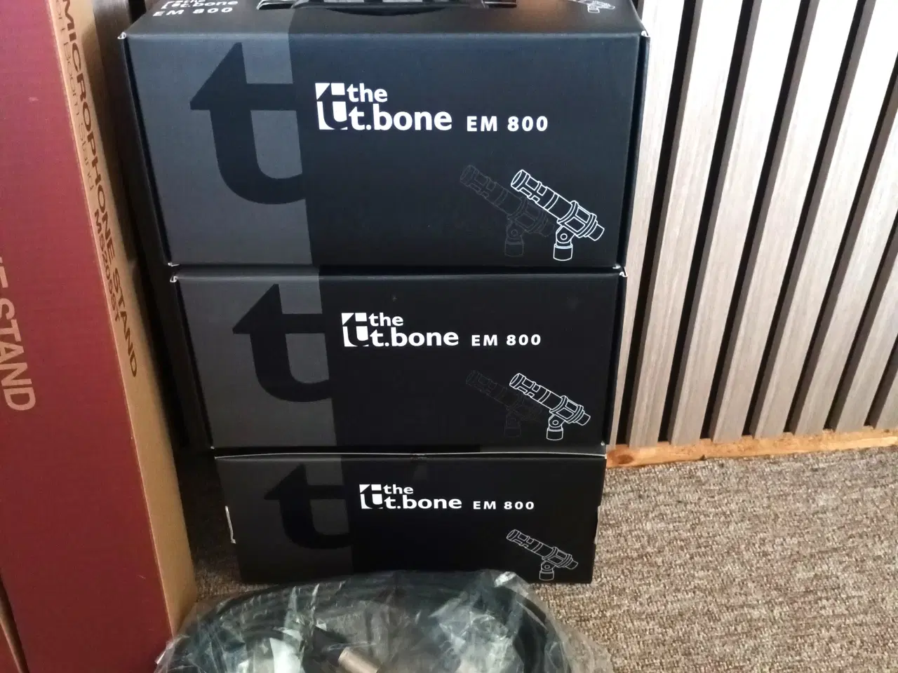 Billede 2 - 3 stk the t.bone EM 800 + TAMA Boom Microphone 