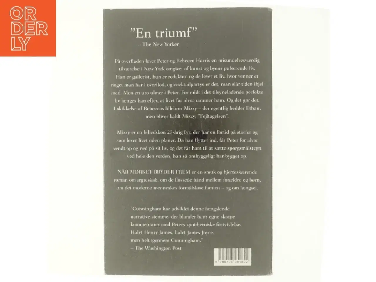 Billede 3 - Når mørket bryder frem af Michael Cunningham (Bog)