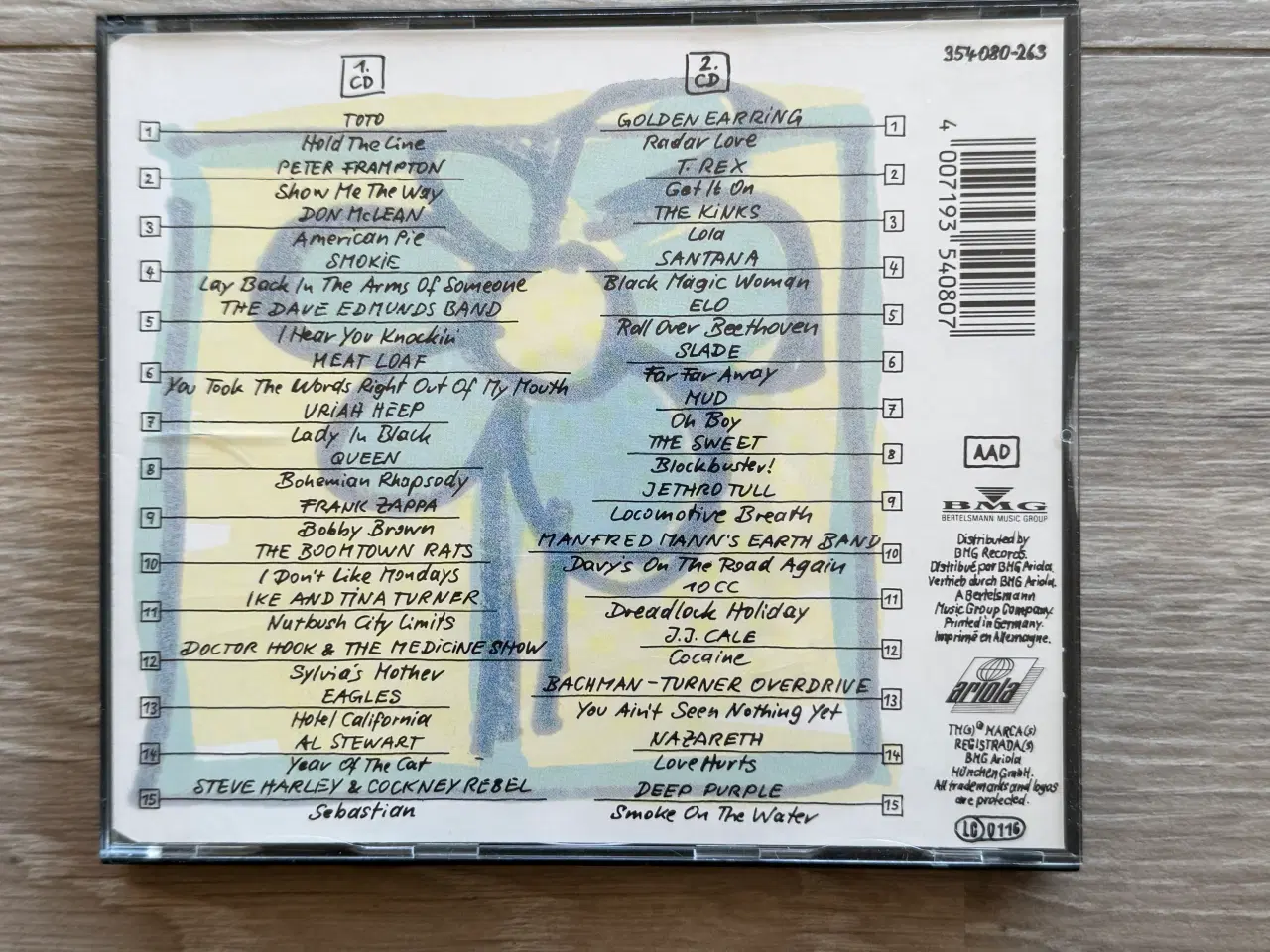 Billede 2 - Hits Der 70e – 2 CD album