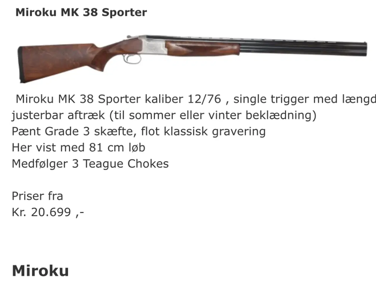 Billede 12 - Miruko MK38 sport