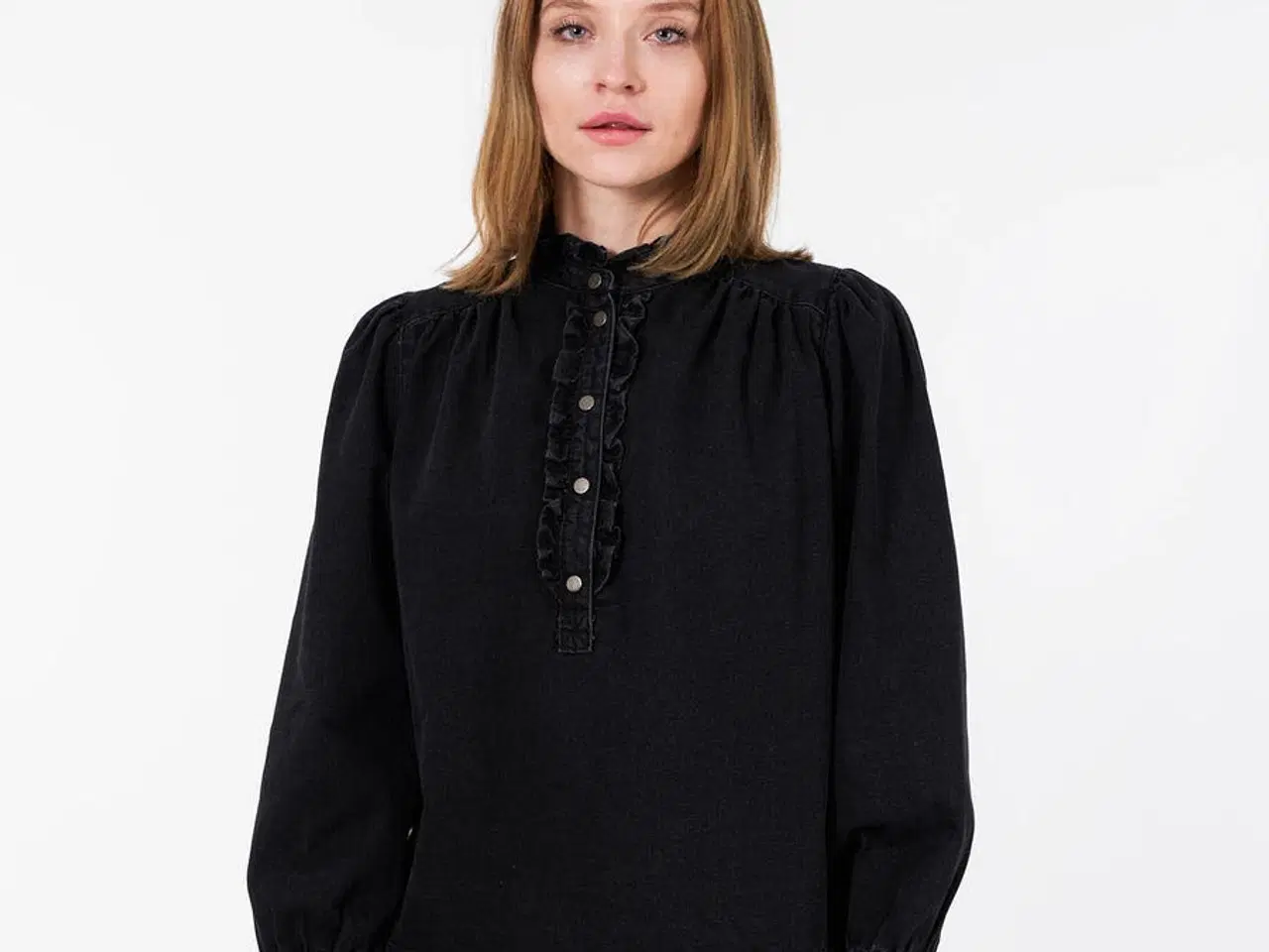 Billede 9 - Mood Copenhagen denimbluse 