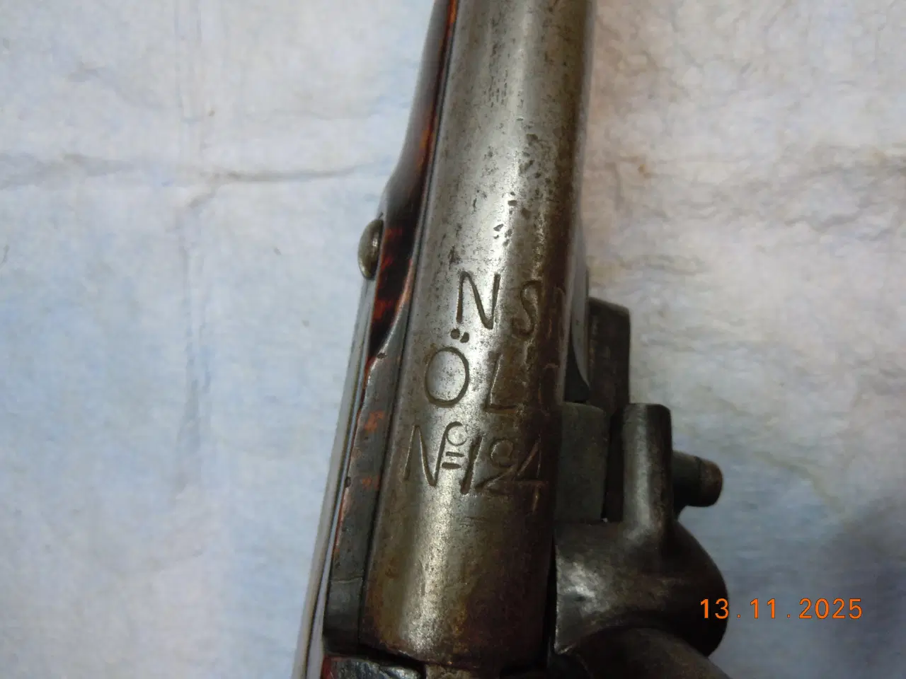 Billede 2 - Flintelåspistol, org. ca. 1800, velfungerende.