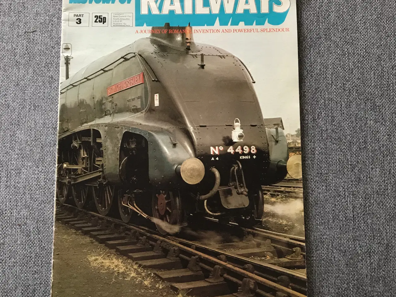 Billede 4 -  History of Railway. No 1, 2, 3 og 9