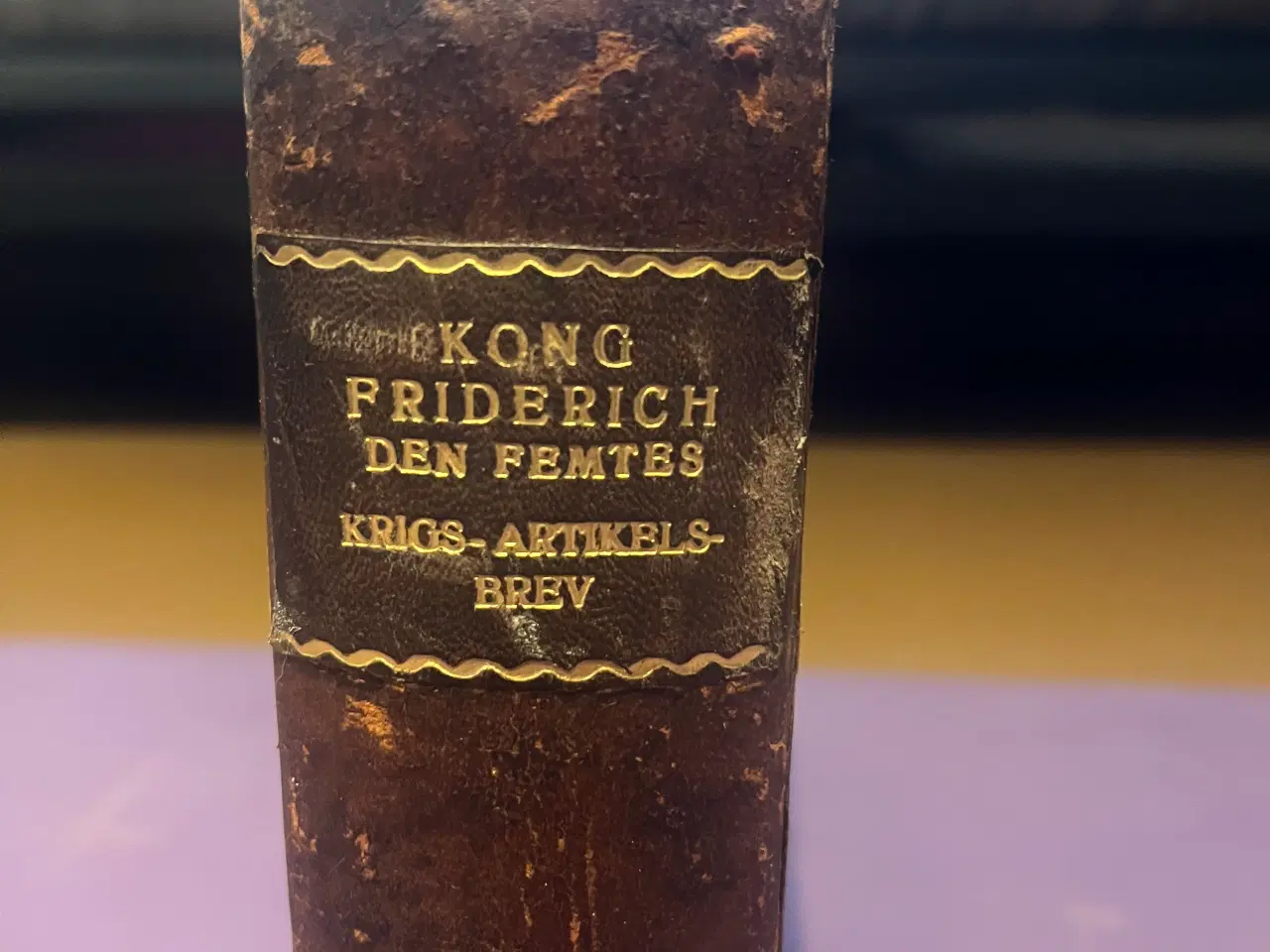 Billede 3 - Kong Friedrich krigs-artikels-brev, 1752 år gl.