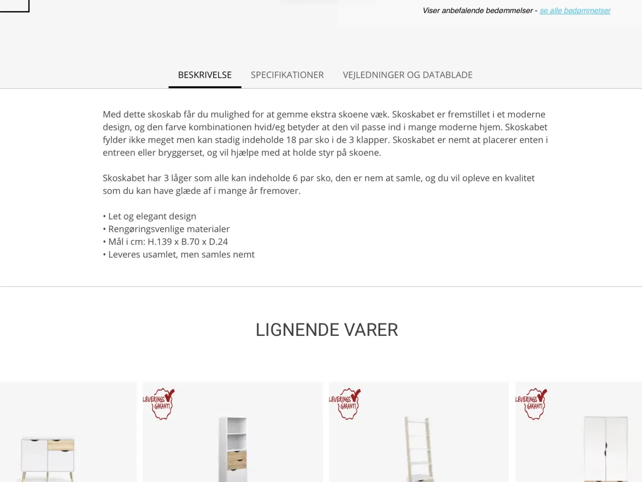 Billede 3 - Skoskab til 18 par sko