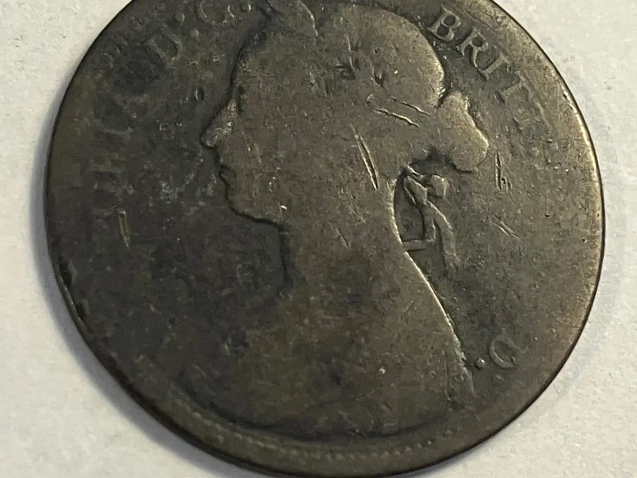 Billede 2 - Half Penny 1888 England