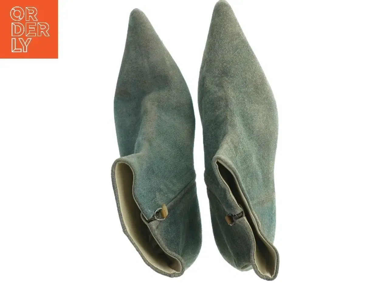 Billede 2 - Denim stof støvler fra Emma Hope (str. 39)