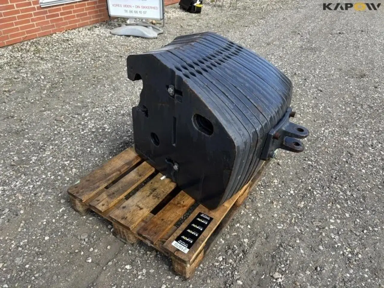 Billede 3 - - - - Frontvægte 16 stk. a 110kg