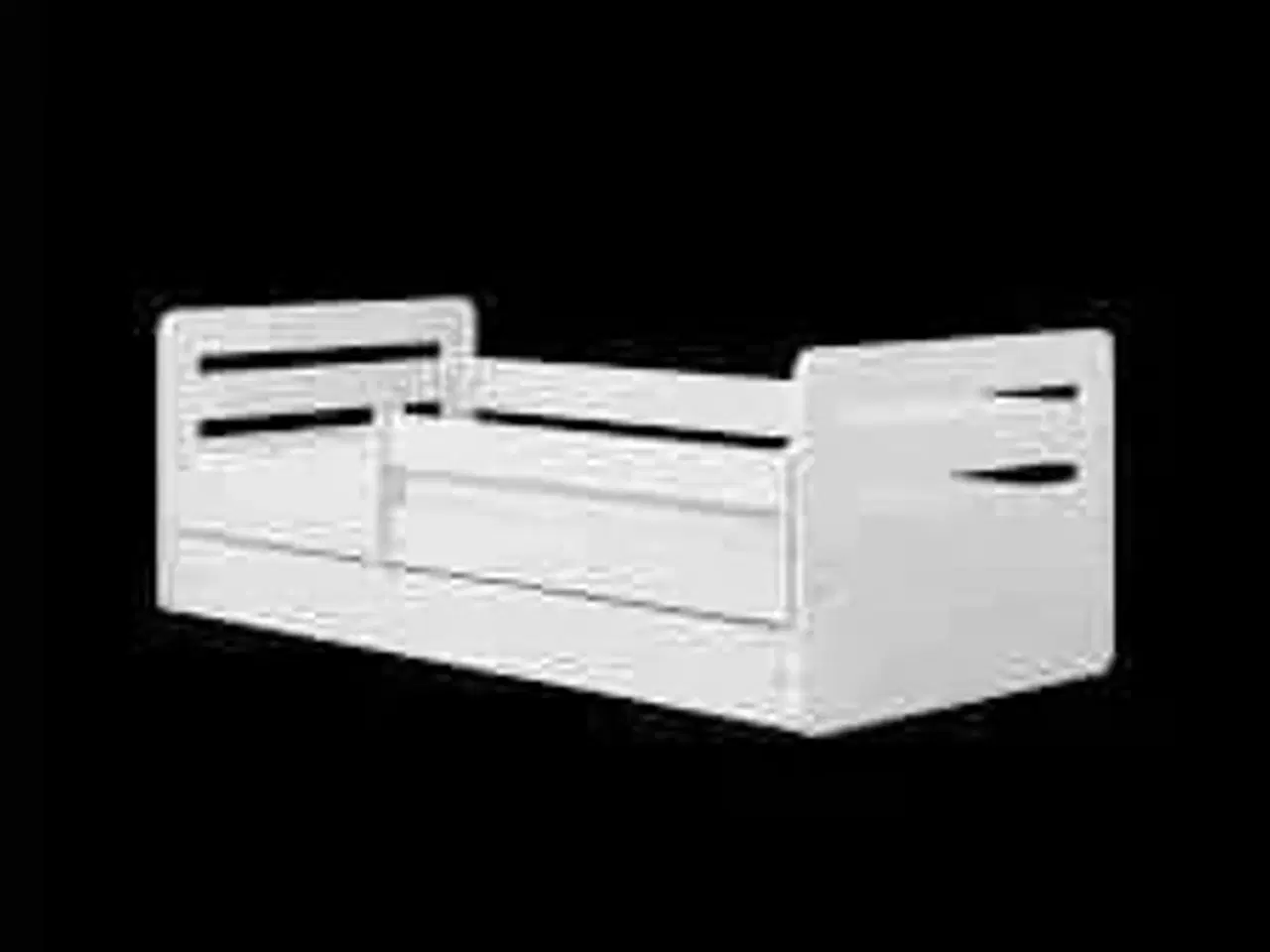 Billede 1 - Alpha juniorseng med madras 80x160 cm - hvid