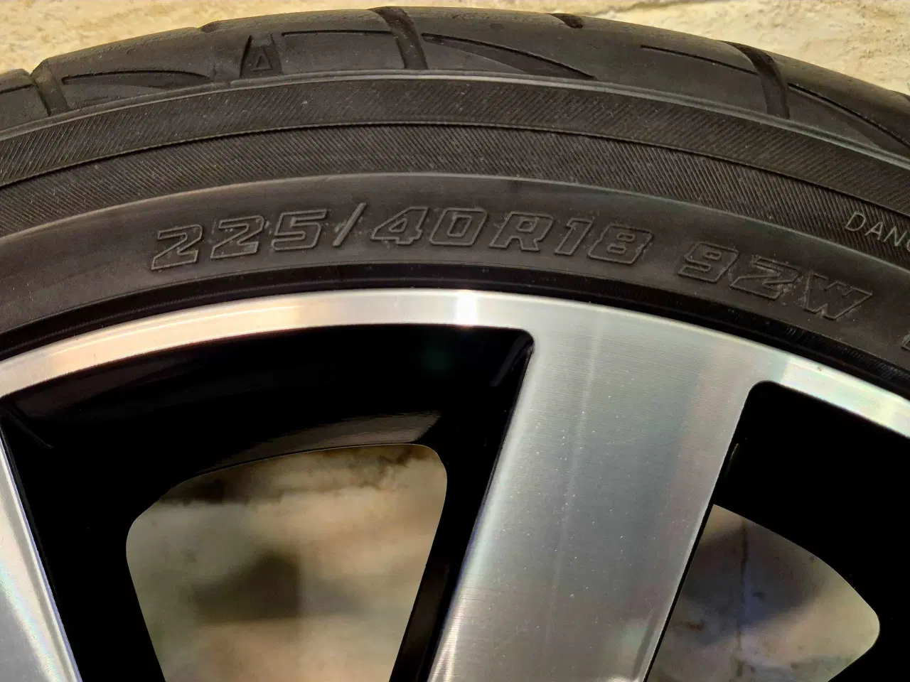 Billede 6 - 5x112 VW ORIGINAL ALUFÆLGE MED SOMMERDÆK 