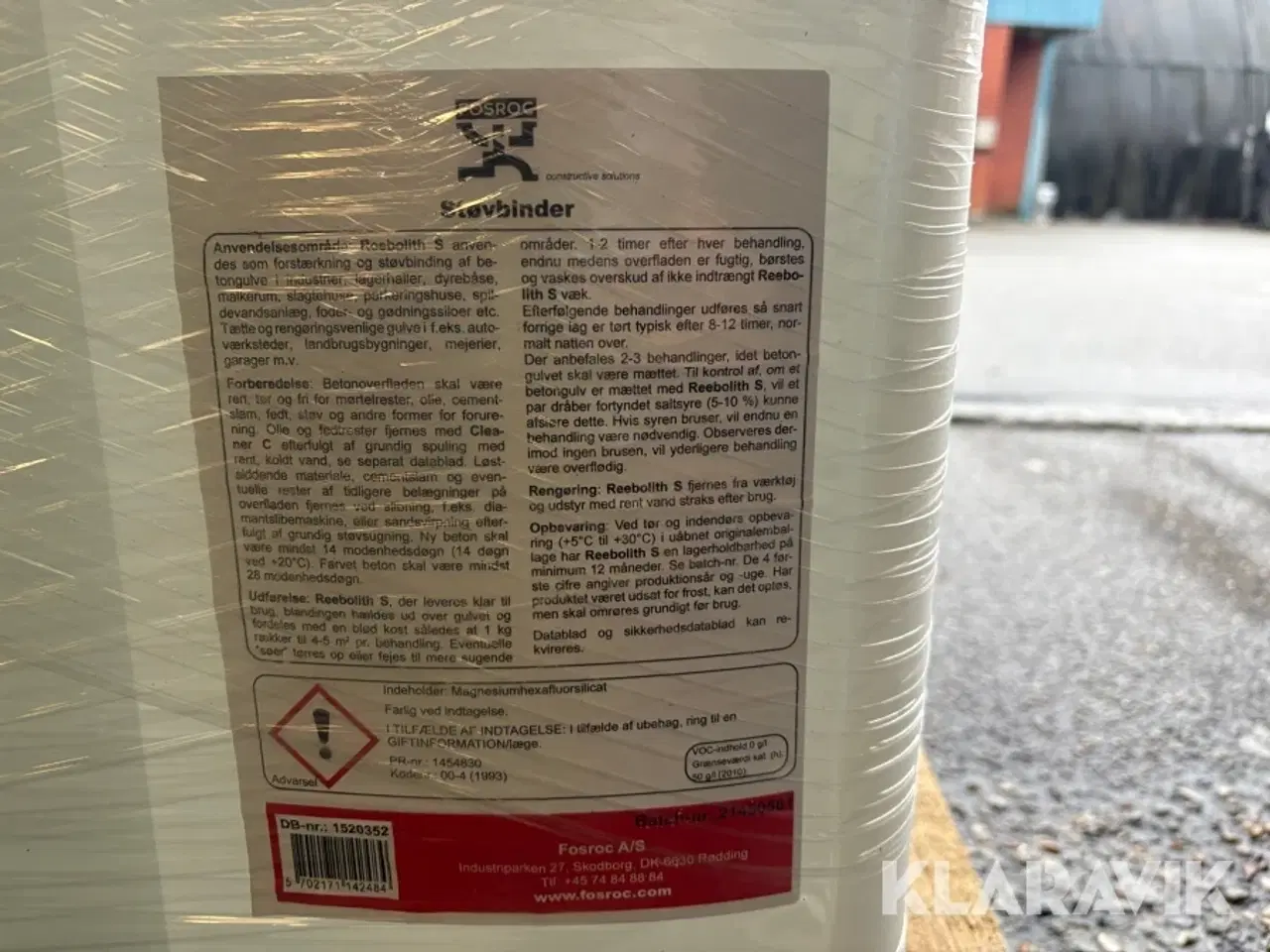 Billede 6 - Støvbinder Fosroc