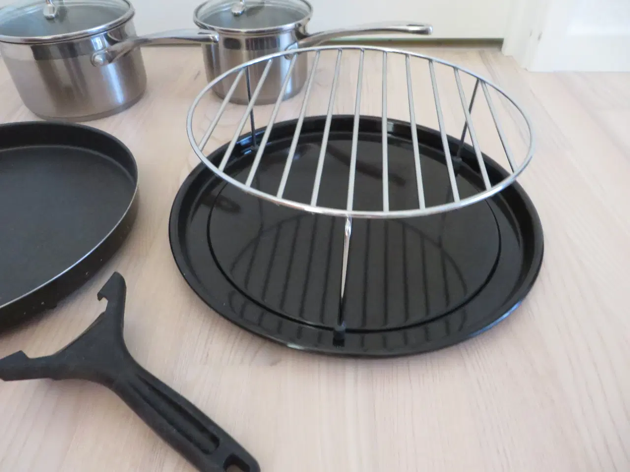 Billede 5 - Kasseroller Scanpan, pizzapande til mikroovn m.m