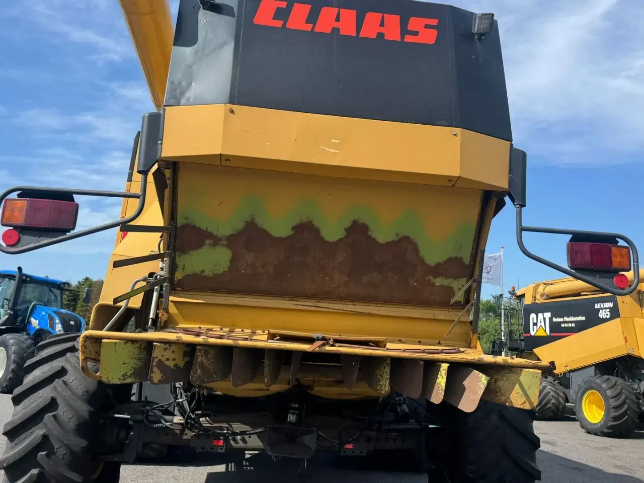 Billede 11 - CLAAS Lexion 460 EVOLUTION MED BÆLTER, 4WD OG V900 SKÆREBORD!