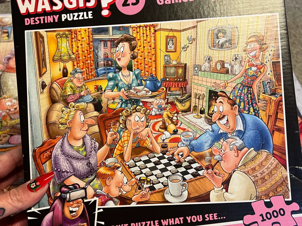 Billede 3 - Puslespil med 1000 brikker