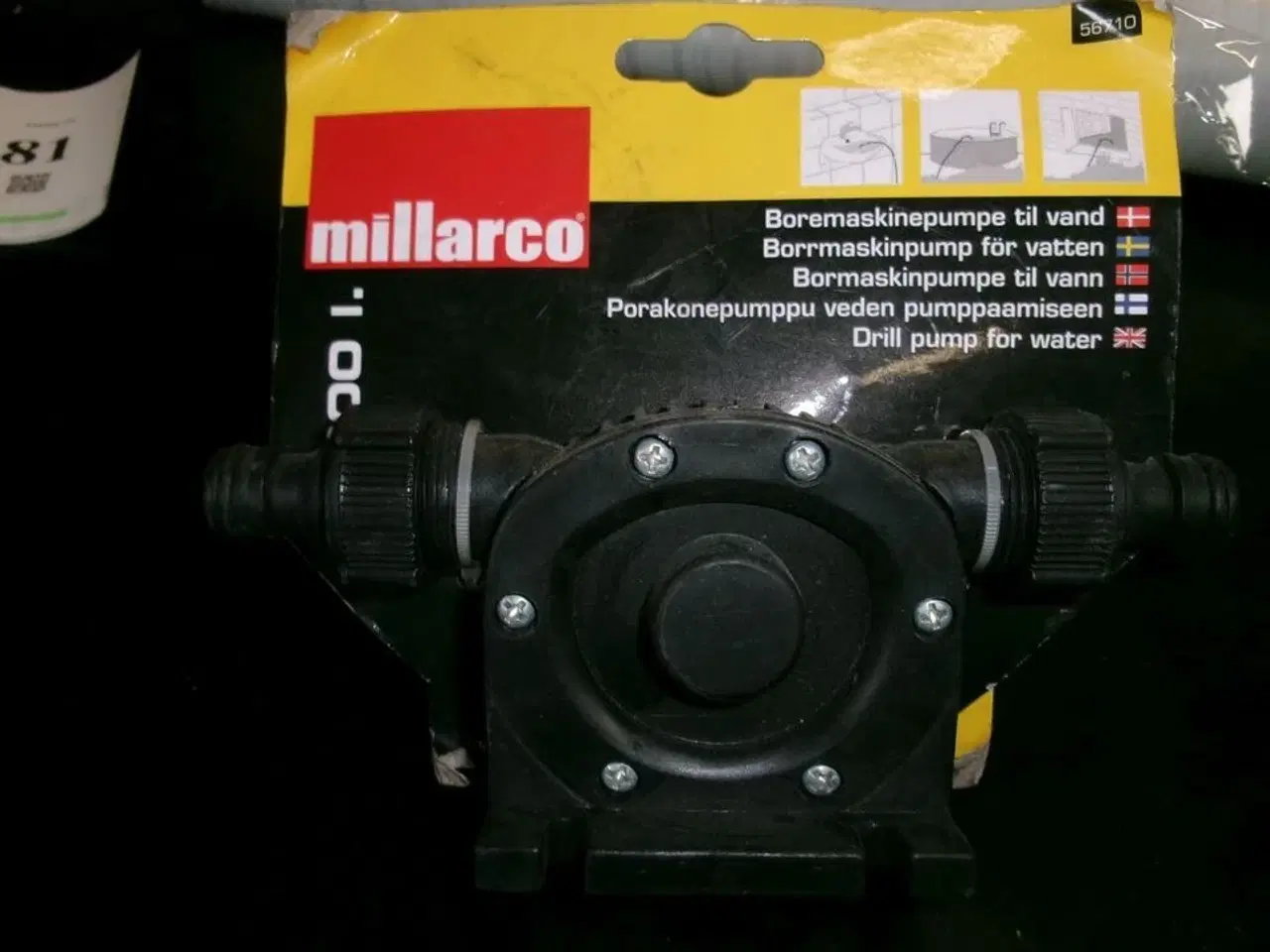 Billede 1 - Boremaskinepumpe t/vand MILLARCO