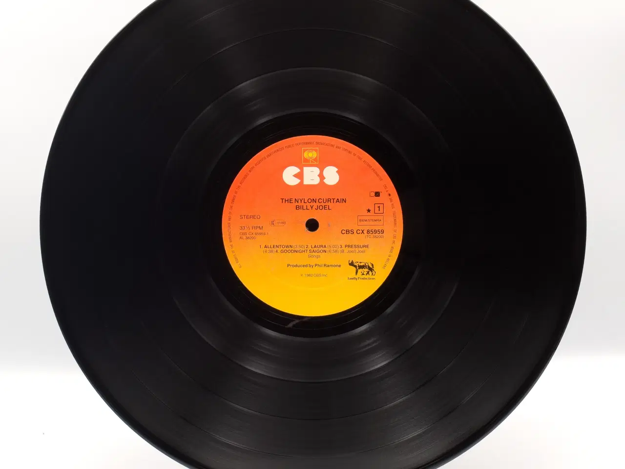 Billede 4 - Billy Joel - The Nylon Curtain - EU 1982 - EX/EX