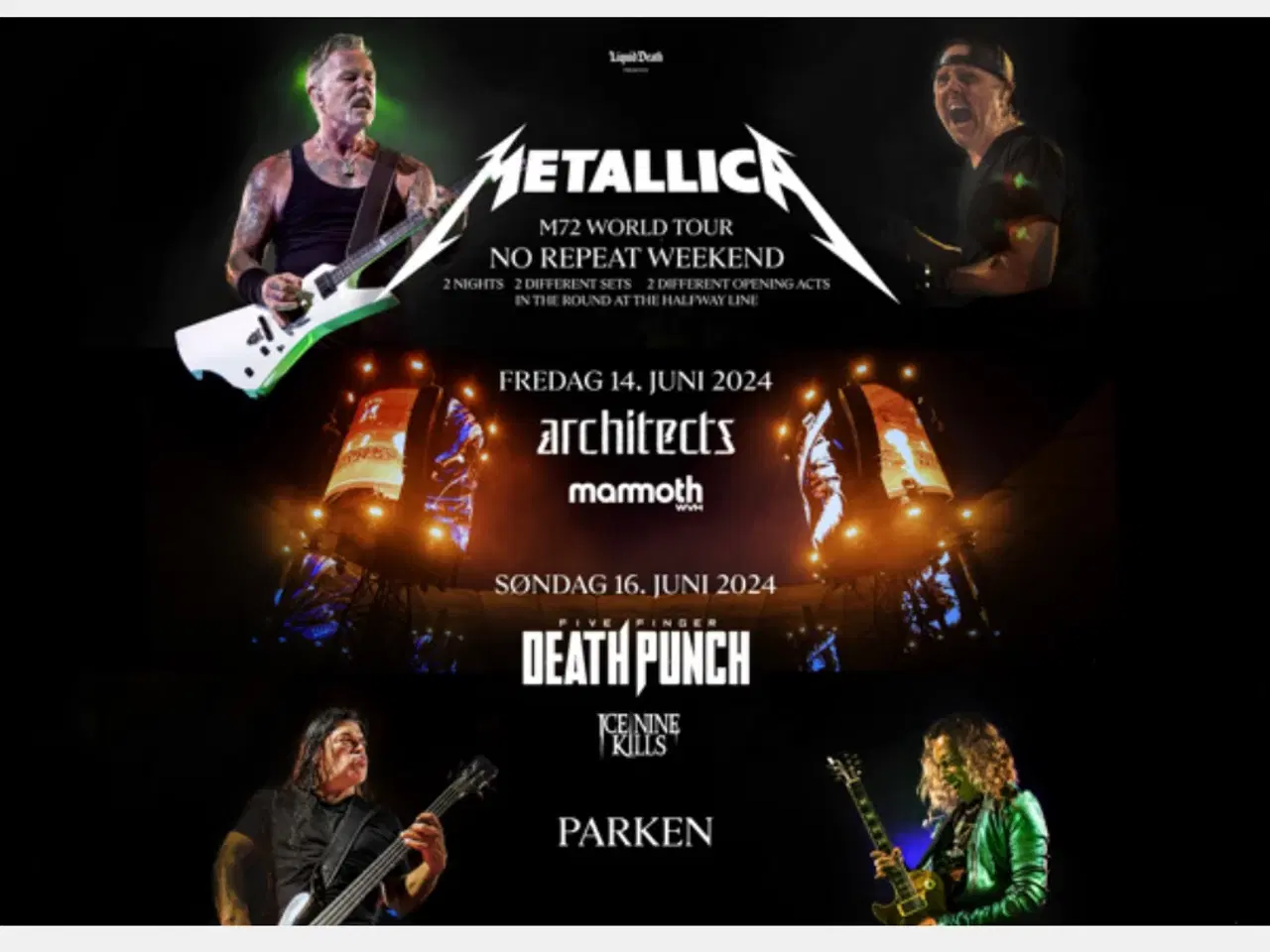 Billede 1 - Metallica ståpladser