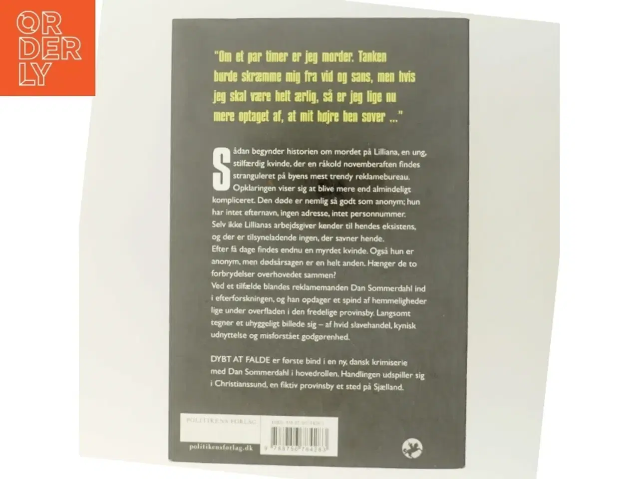 Billede 3 - Dybt at falde af Anna Grue (Bog)