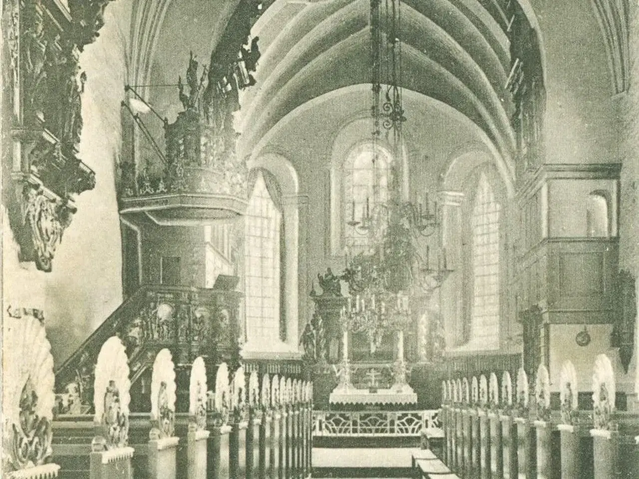 Billede 1 - Aalborg. Budolfi Kirke, 1909