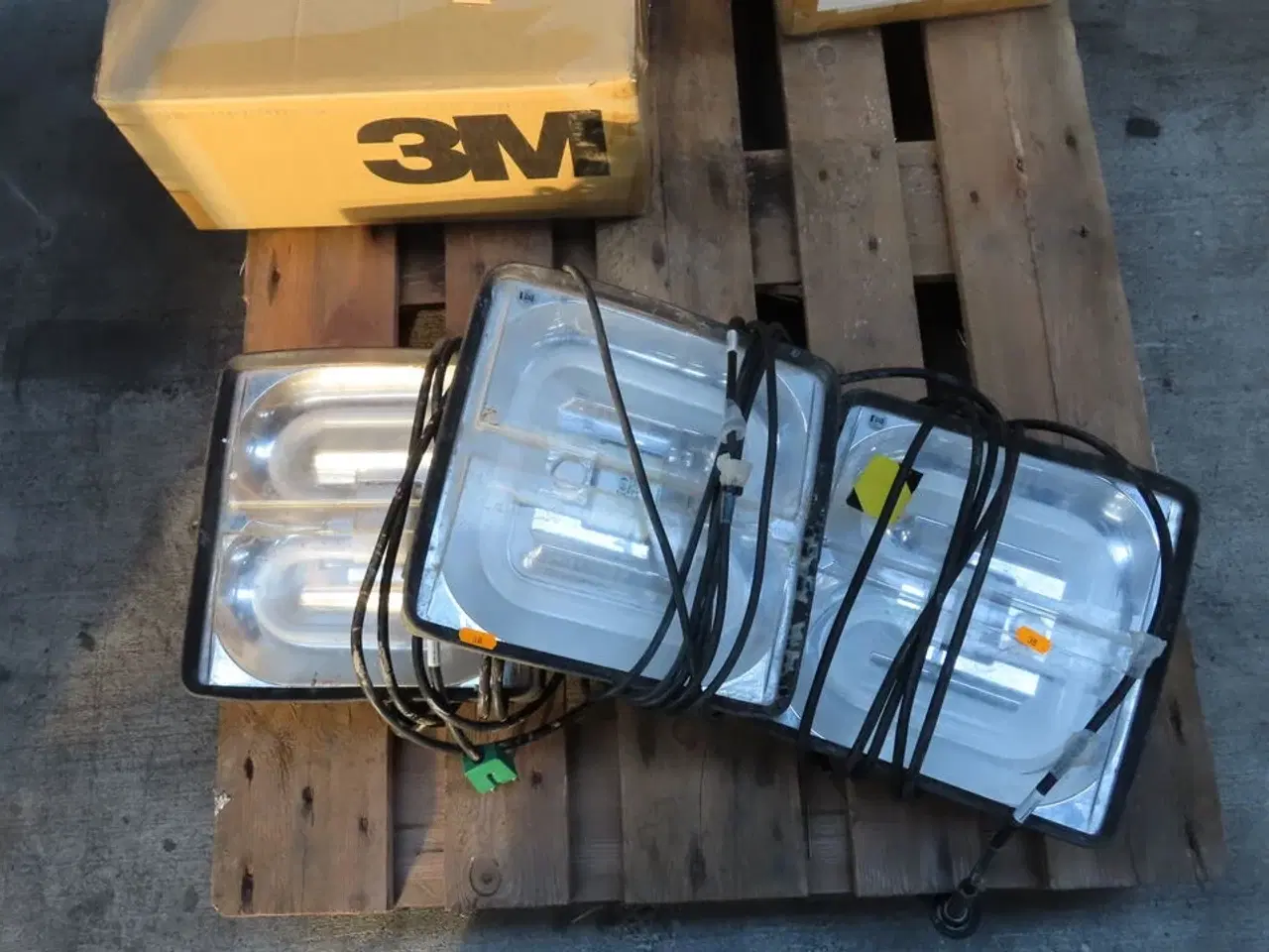 Billede 1 - 3 stk arbejdslamper