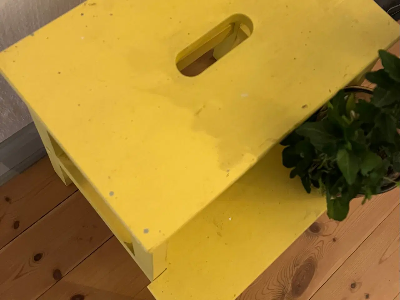 Billede 4 - Taburet trappestige blomsteropsats gul