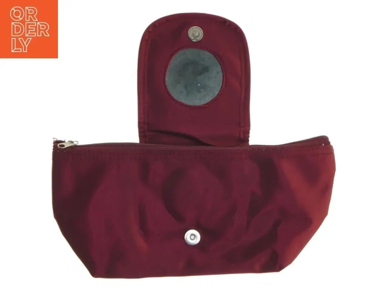 Billede 1 - Rød makeup taske (str. 26x13 cm)