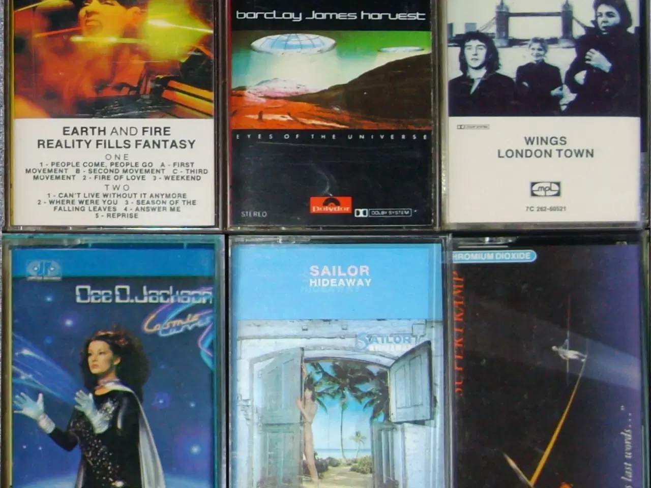 Billede 1 - Originale musik album på kassettebånd