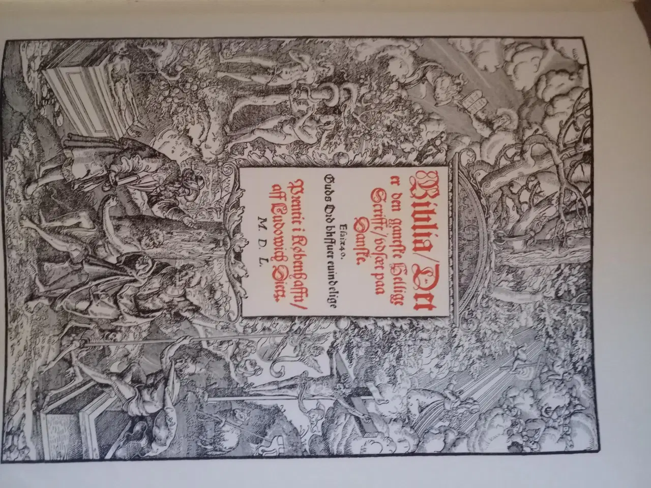 Billede 3 - en stor flot billedbibel fra 1950