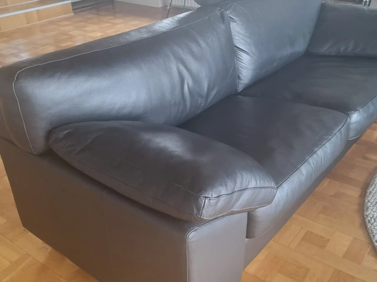 Billede 4 - Lædersofa 2 1/2 pers.