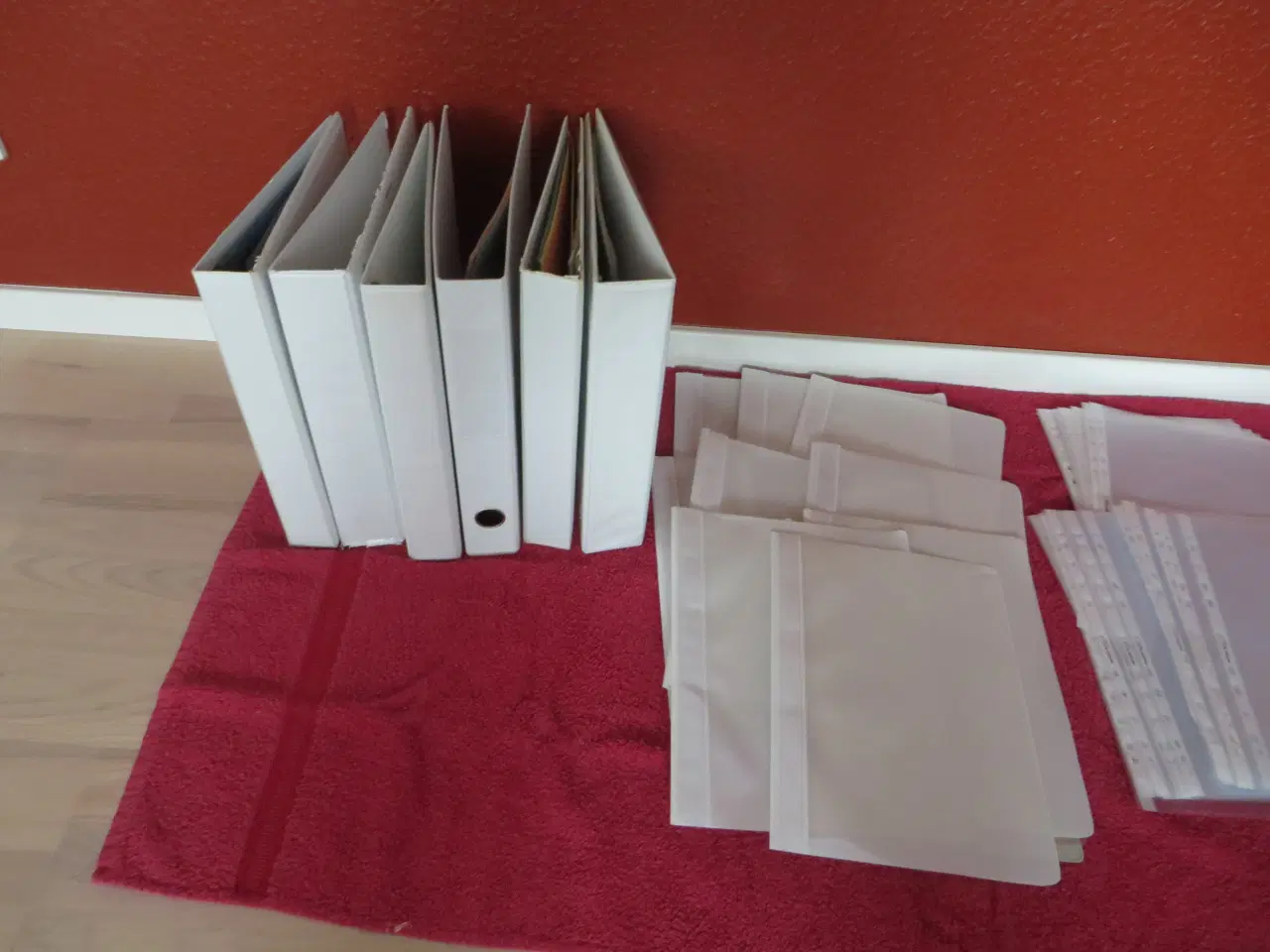 Billede 4 - Plastlomme formatet A4/Universalmapper hvid/Ringbi