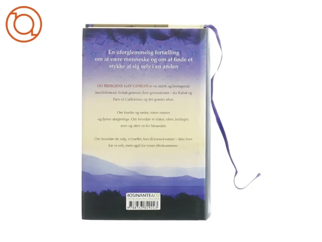 Billede 3 - Og bjergene gav genlys af Khaled Hosseini  fra Bog