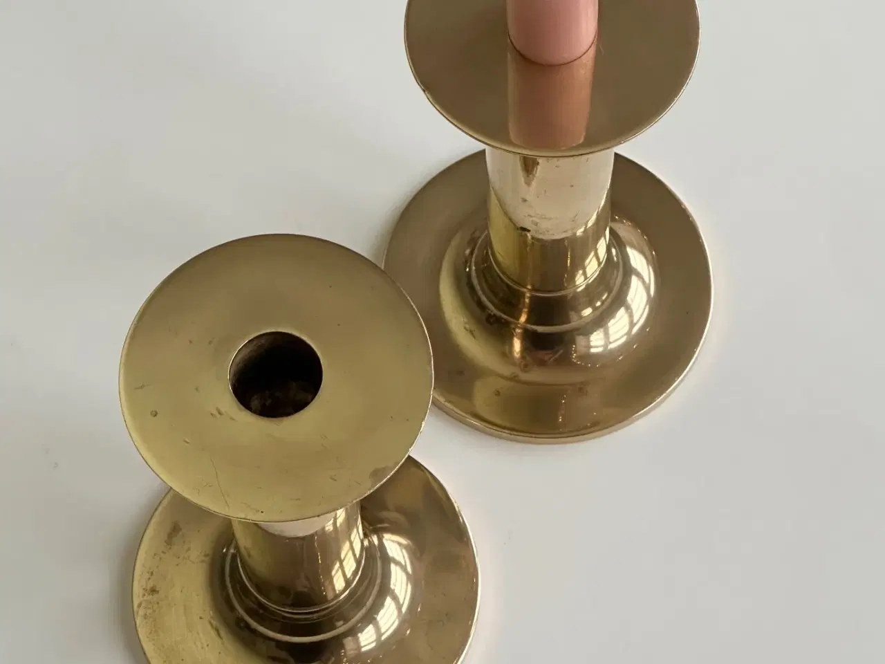 Billede 4 - Messingstager, 2 stk samlet