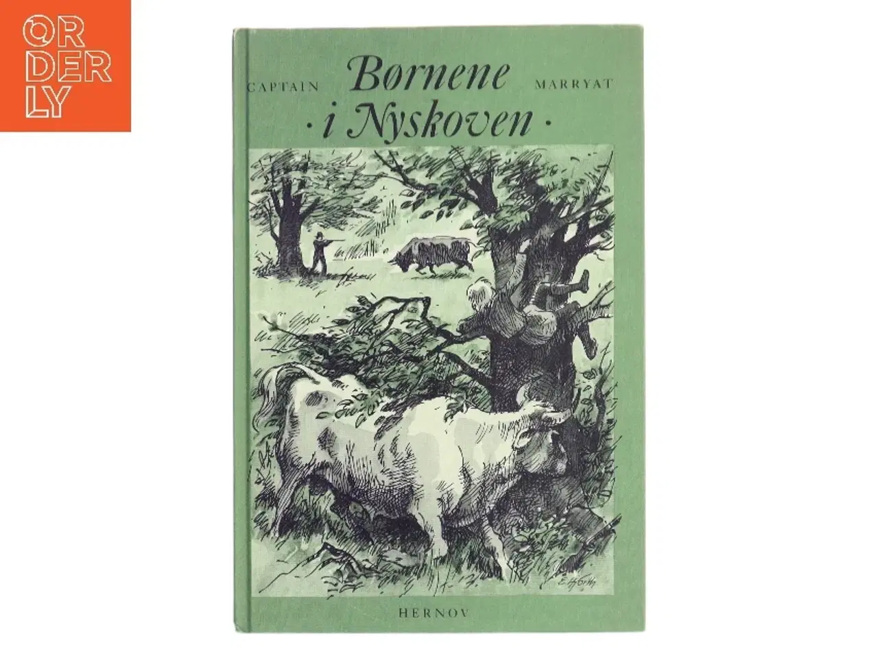 Billede 1 - Børnene i Nyskoven af Captain Marryat (Bog)