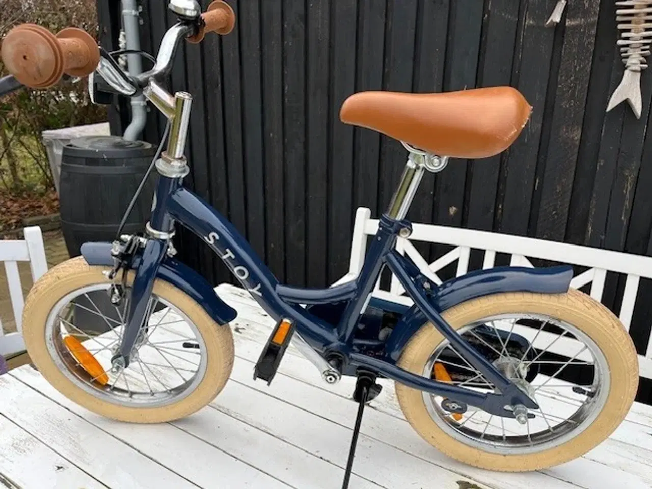Billede 4 - Børnecykel Navy Blå mærket Stoy