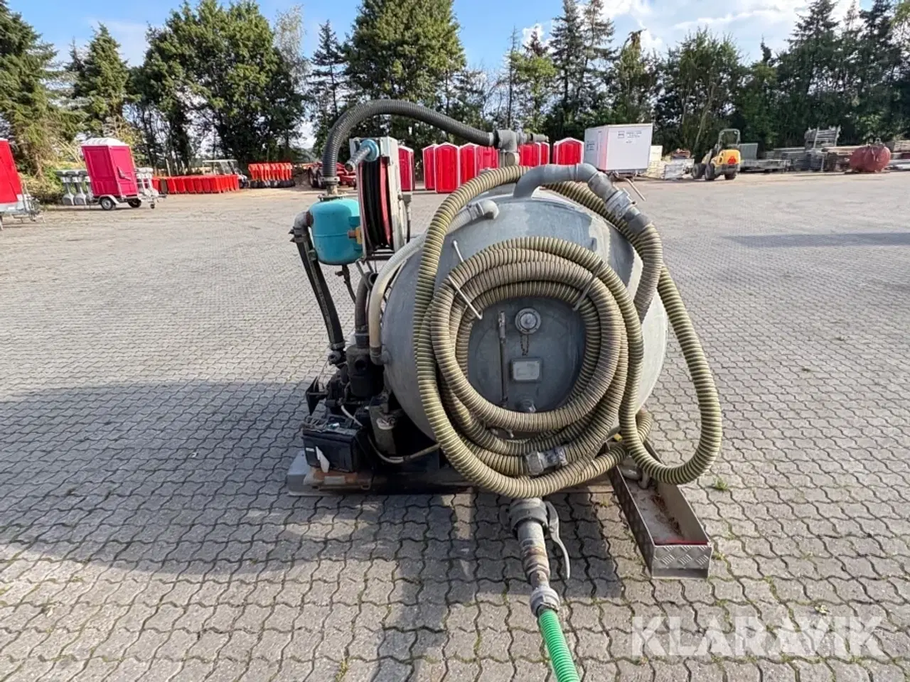 Billede 8 - Mobil slamsuger Global 1400 liters