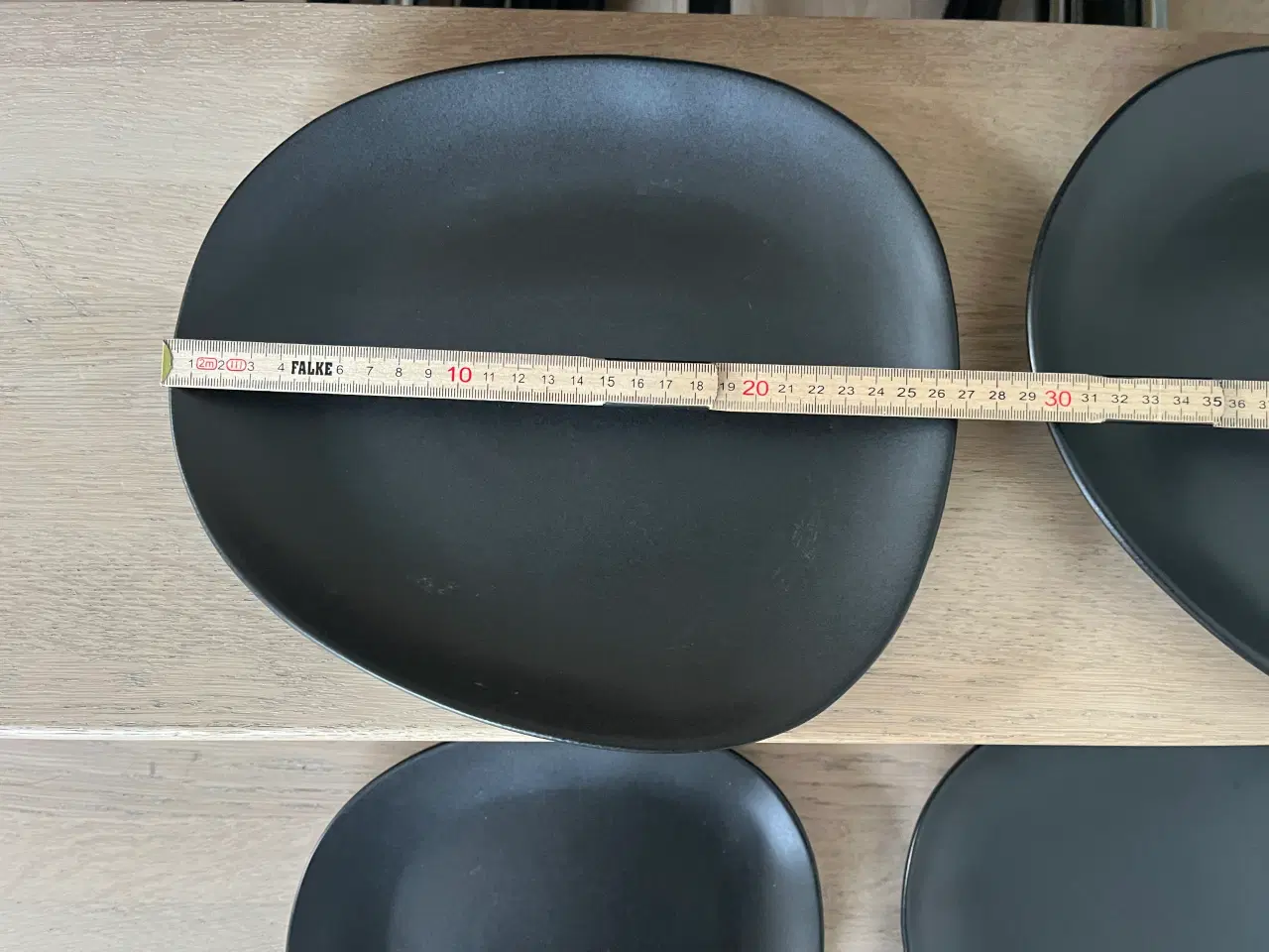 Billede 2 - 4 tallerkener unik facon