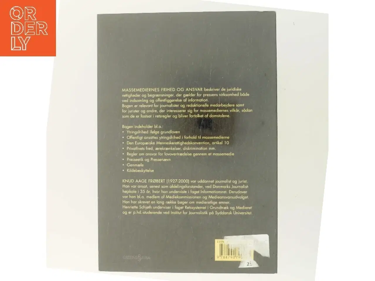 Billede 3 - Massemediernes frihed og ansvar (Bog)