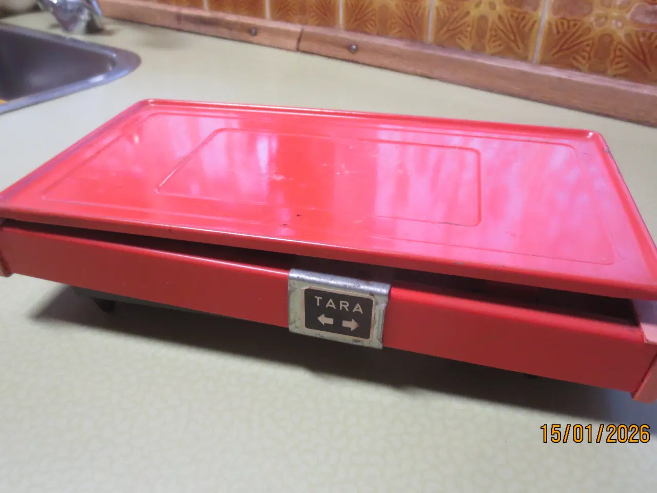 Billede 4 - 1 stk Retro Ginge Køkkenvægt