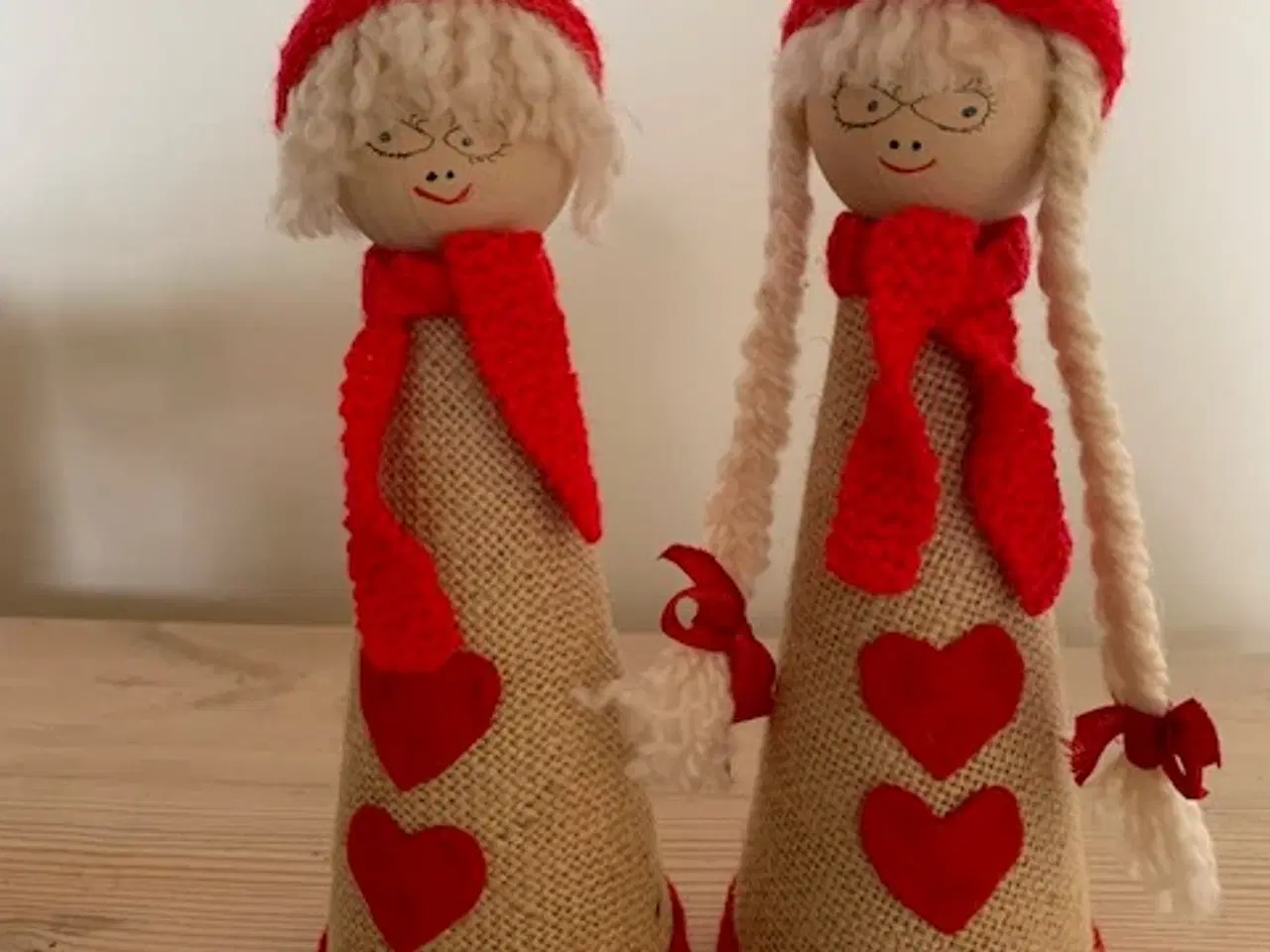 Billede 13 - Nisse / koglenisse - julemand - juledame - retro