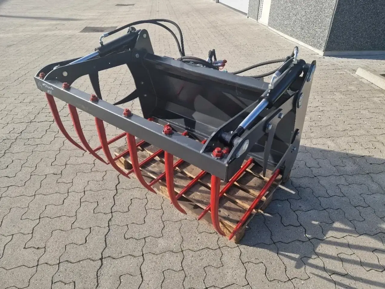 Billede 4 - Metal-Technik Siloklo m. løse tænder, 2 cyl. 100-160 cm.